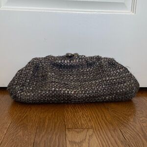 Clutch, Rebbecca Minkoff, silver, very good condition